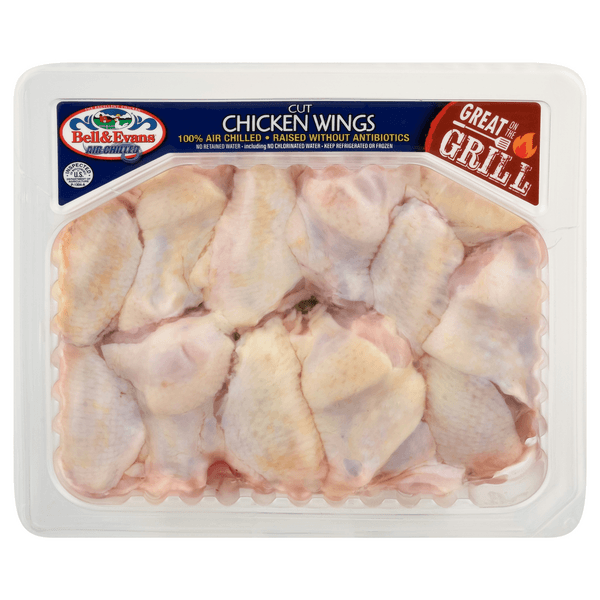 Bell & Evans Air Chilled Cut Chicken Wings Fresh