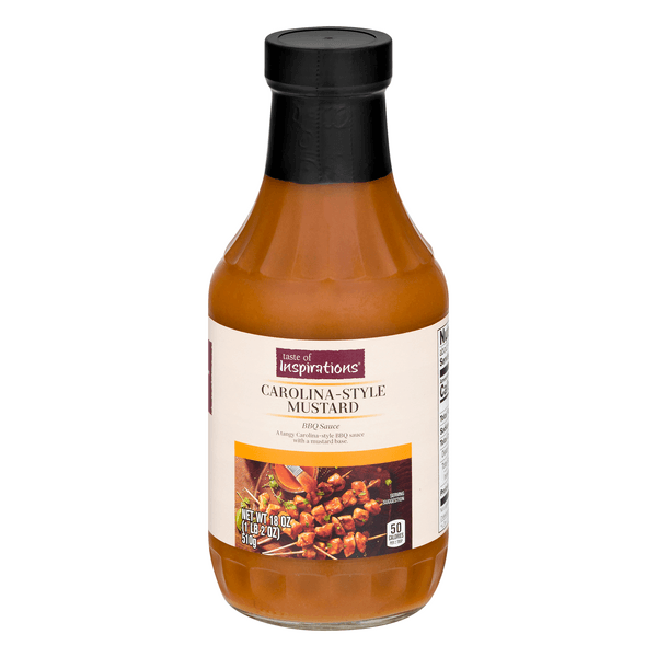 Taste Of Inspirations Bbq Sauce Carolina-Style Mustard