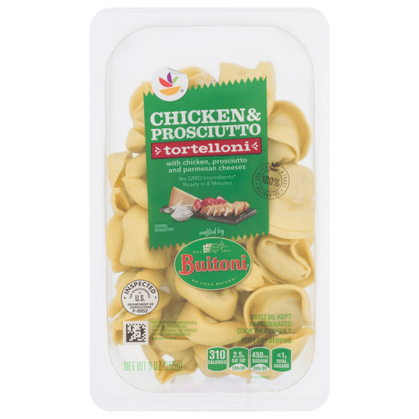 Our Brand Crafted By Buitoni Pasta Tortelloni Chicken Prosciutto Fresh