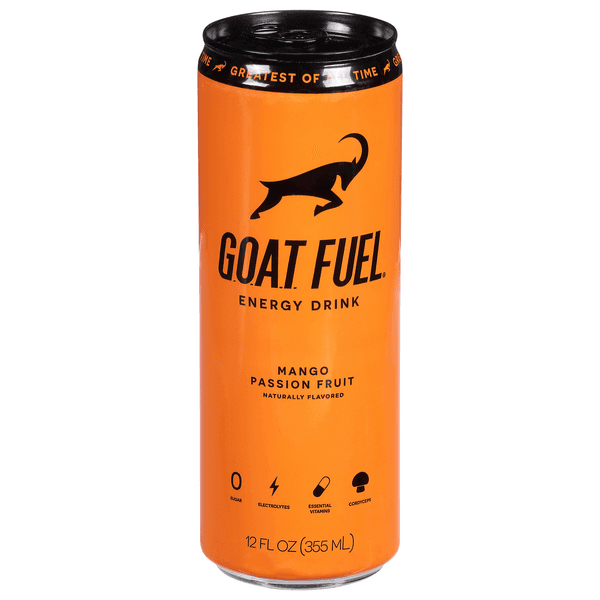 G.O.A.T. Fuel Mango Passion Fruit Energy Drink