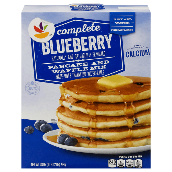 Our Brand Complete Blueberry Pancake & Waffle Mix