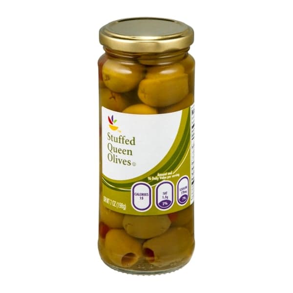 Stop & Shop Queen Olives Stuffed