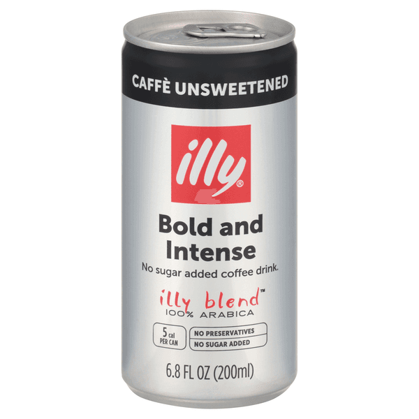 Illy Caffe Unsweetened Coffee Drink No Sugar Added