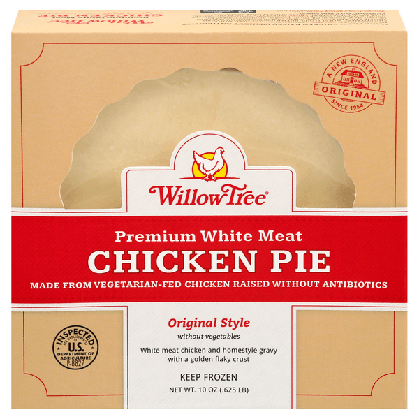 Willow Tree White Meat Chicken Pie