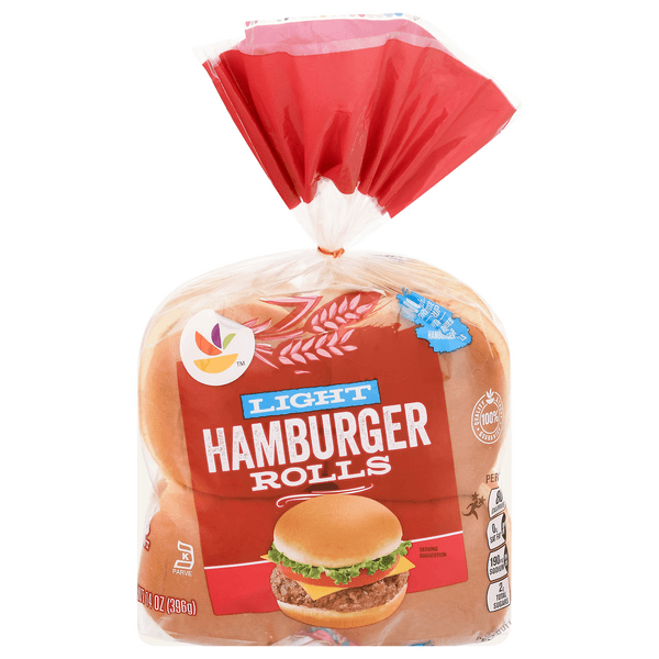 Our Brand Light Enriched Hamburger Rolls