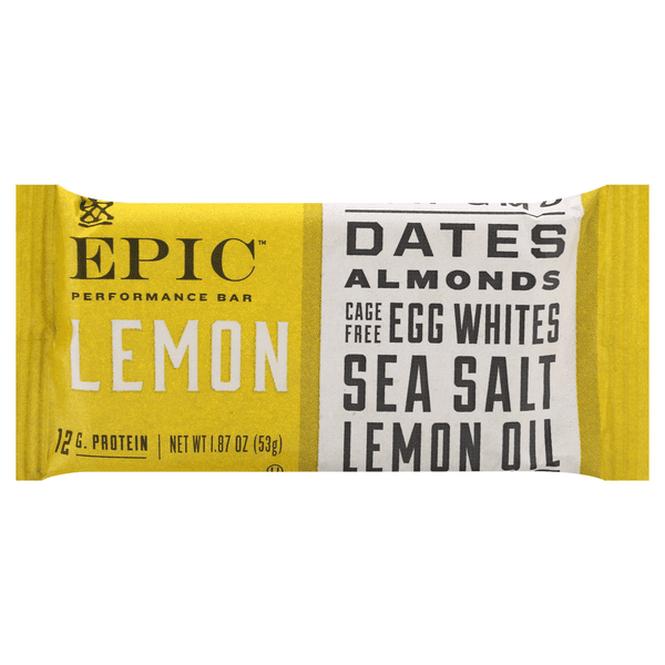 Epic Performance Bar Lemon Gluten Free