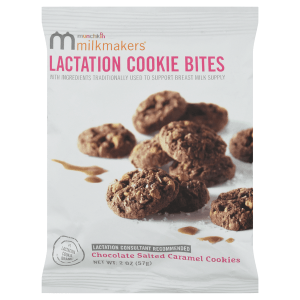 Milkmakers Munchkin Lactation Cookie Bites Chocolate Salted Caramel