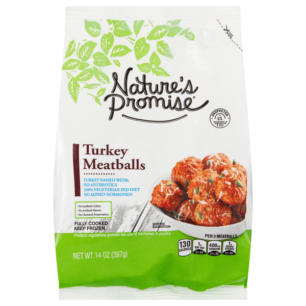 Nature'S Promise Free From Turkey Meatballs