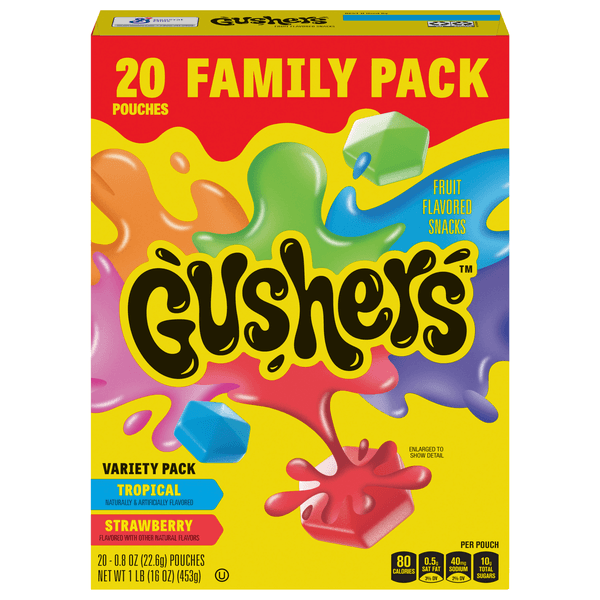 Is it Coconut Free? Gushers Fruit Flavored Snacks, Variety Pack, Strawberry And Tropical