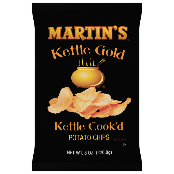 Martin'S Kettle Cook'D Potato Chips Kettle Gold