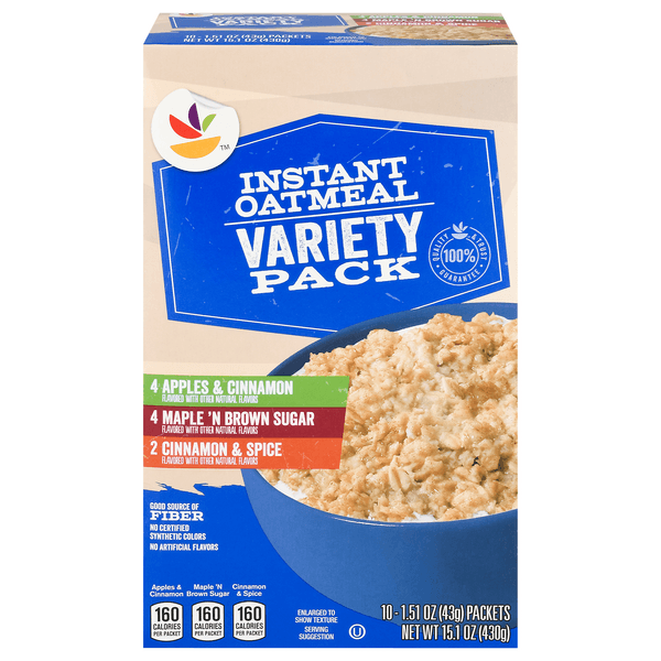 Stop & Shop Instant Oatmeal Variety