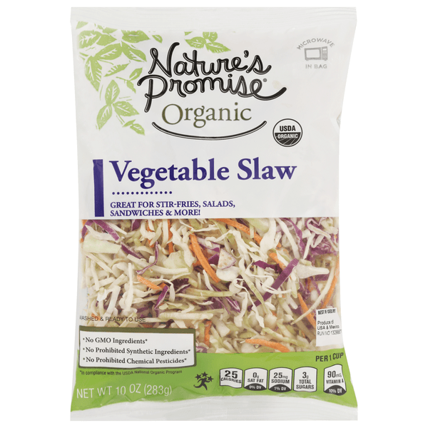 Nature'S Promise Organic Vegetable Slaw