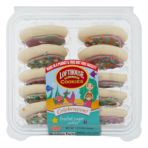 Lofthouse Mermaid Frosted Sugar Cookies