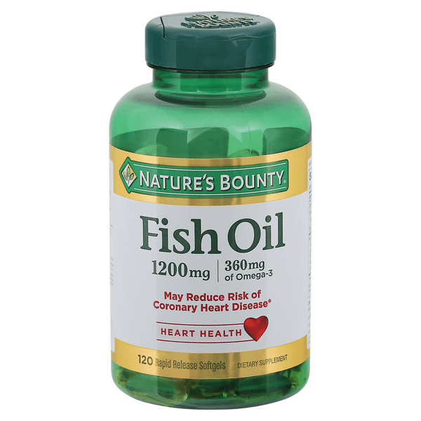 Nature'S Bounty Fish Oil Rapid Release Softgels