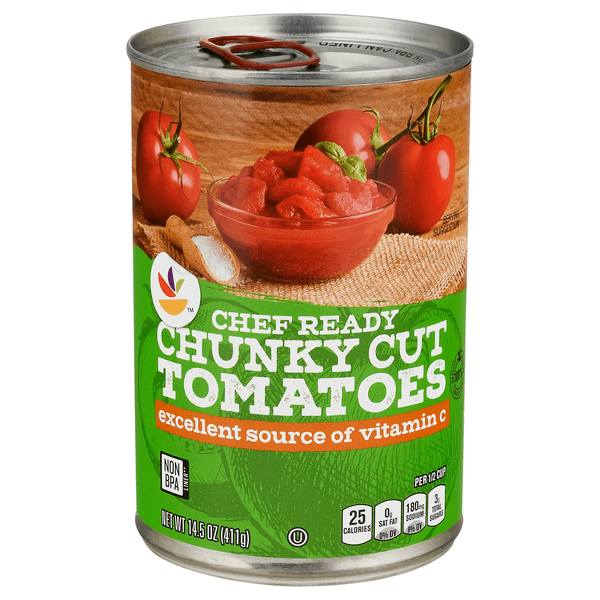 Stop & Shop Chef Ready Tomatoes Chunky Cut
