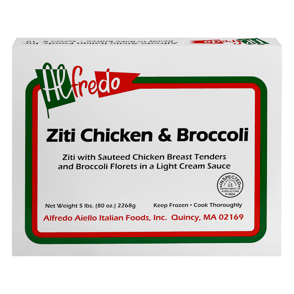 Alfredo Ziti Chicken & Broccoli