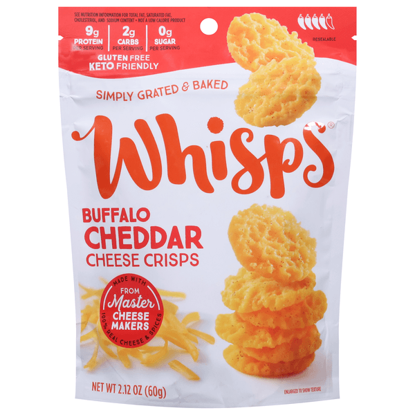 Whisps Buffalo Cheddar Cheese Crisps