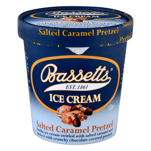 Bassetts Ice Cream Salted Caramel Pretzel