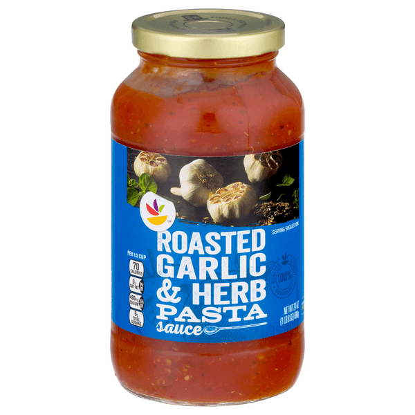 Stop & Shop Pasta Sauce Roasted Garlic & Herb
