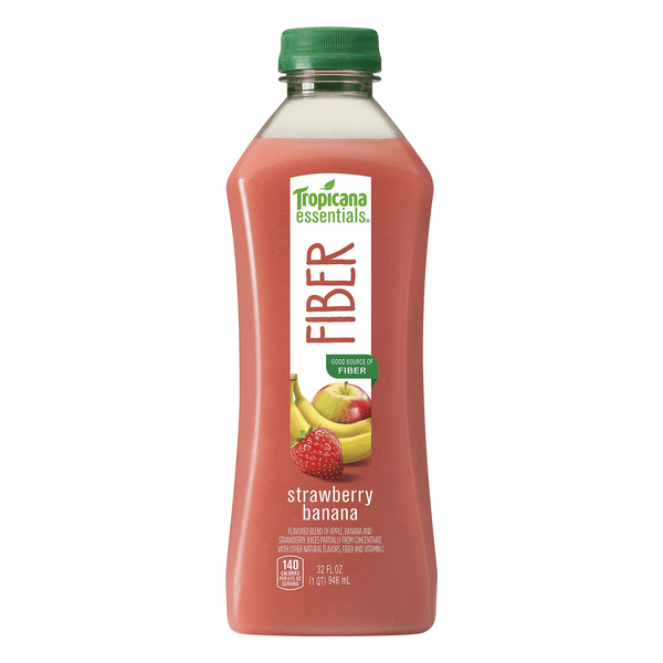 Tropicana Essentials Fiber Juice Strawberry Banana