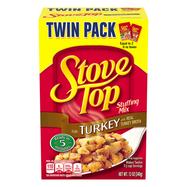 Stove Top Stuffing Mix For Turkey Twin