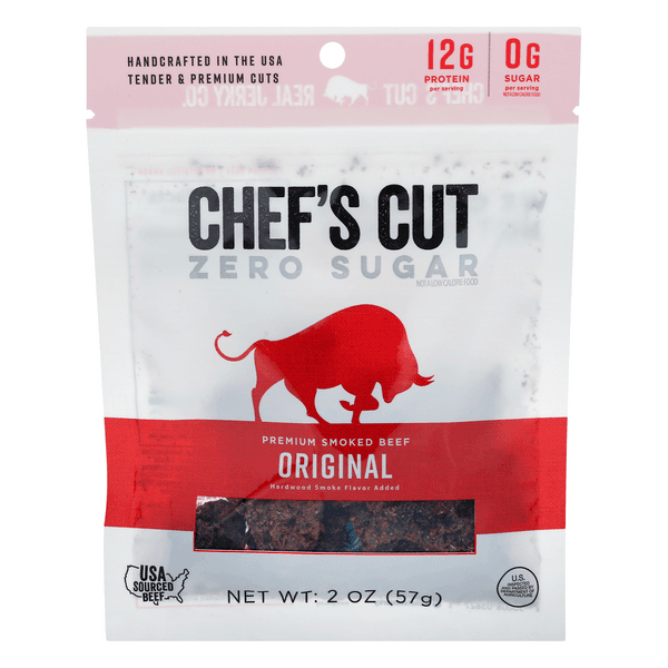 Chef'S Cut Zero Sugar Premium Smoked Beef Original