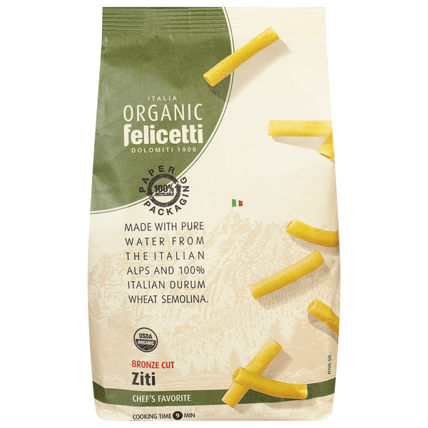 Felicetti Ziti Pasta Bronze Cut Organic