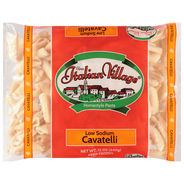Italian Village Cavatelli Pasta Low Sodium
