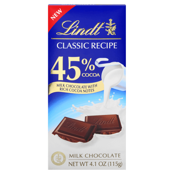Lindt Classic Recipe 45% Cocoa Milk Chocolate