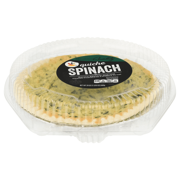 Our Brand Quiche Spinach Heat & Serve