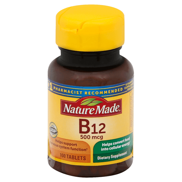 Nature Made Vitamin B12 500 Mcg Dietary Supplement