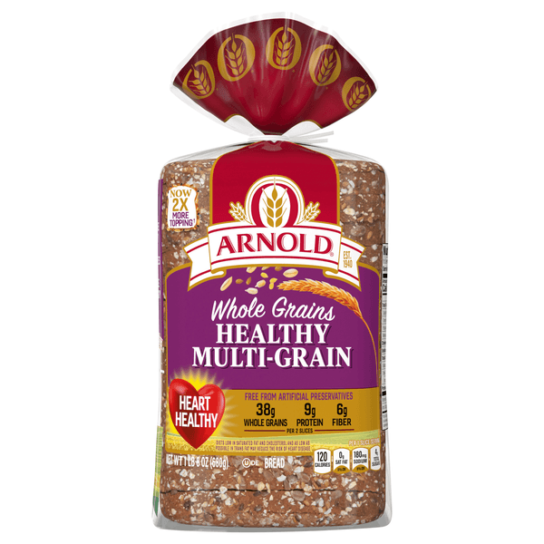 Is it Vegetarian? Arnold Whole Grains Healthy Multi-grain Bread