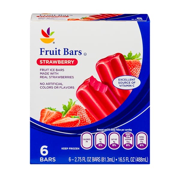 Stop & Shop Fruit Bars Strawberry