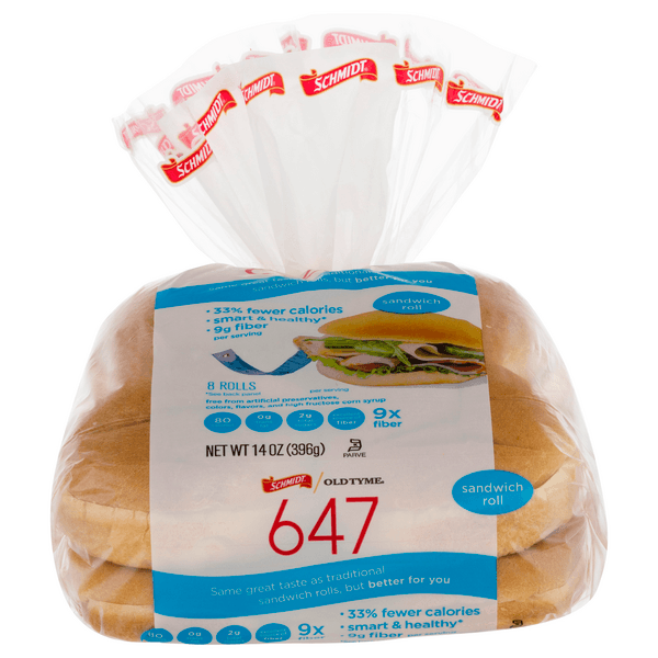 Schmidt Old Tyme 647 Bread Carb Smart Sandwich Roll