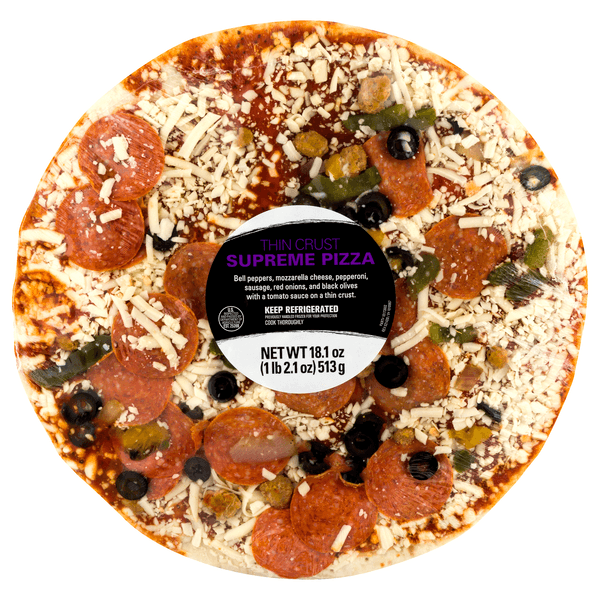 Giant Aryzta Thin Crust Pizza Supreme