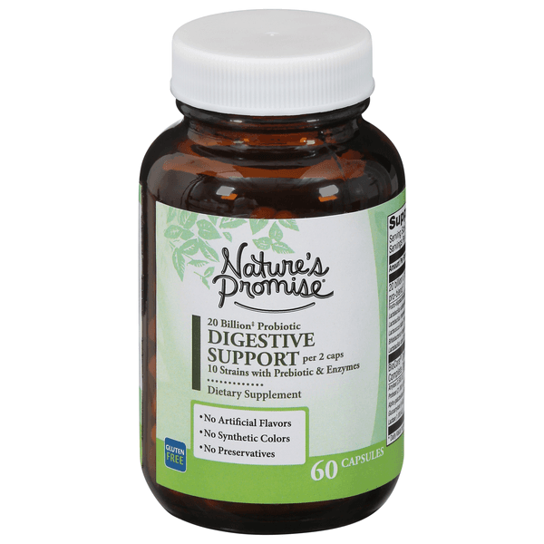 Nature'S Promise Digestive Support Probiotic Capsules