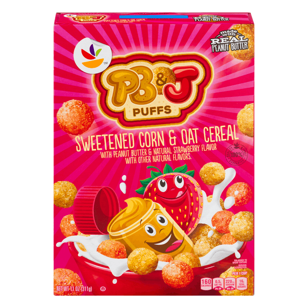 Stop & Shop Pb & J Puffs Cereal