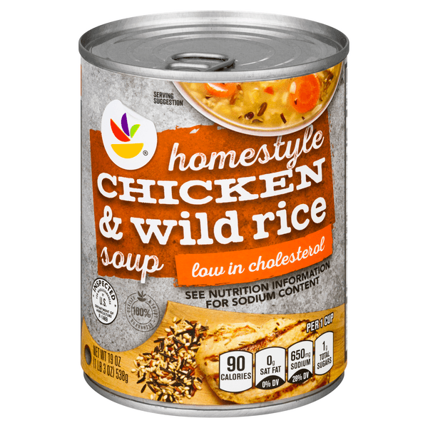 Stop & Shop Homestyle Chicken & Wild Rice Soup