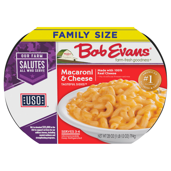 Bob Evans Tasteful Sides Macaroni & Cheese Family Size