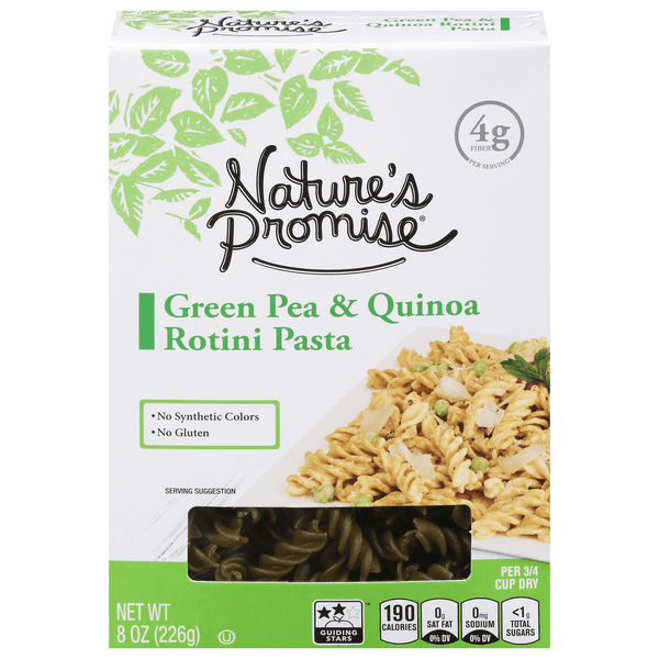 Nature'S Promise Green Pea & Quinoa Rotini Pasta