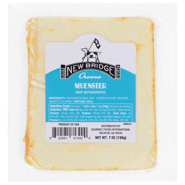 New Bridge Muenster Cheese Chunk