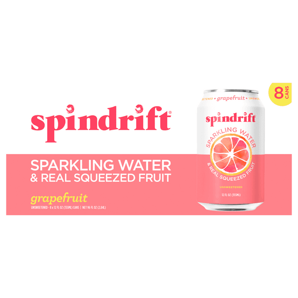 Spindrift Sparkling Water Grapefruit