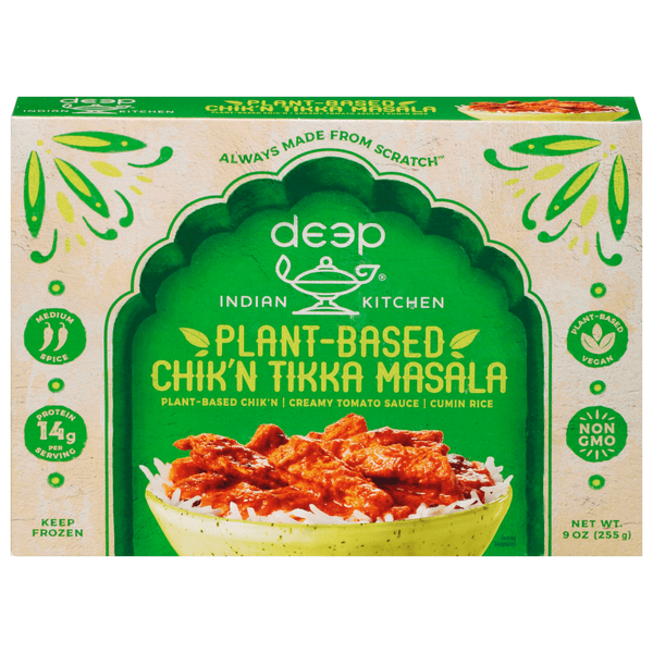 Deep Indian Kitchen Plant-Based Chik'N Tikka Masala & Rice