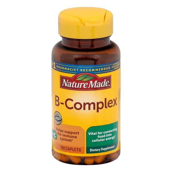 Nature Made B-Complex With Vitamin C Dietary Supplement Caplets