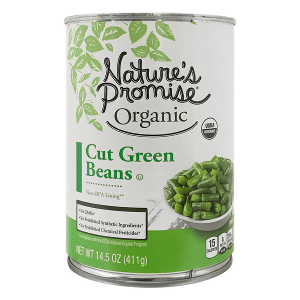 Nature'S Promise Organic Green Beans Cut