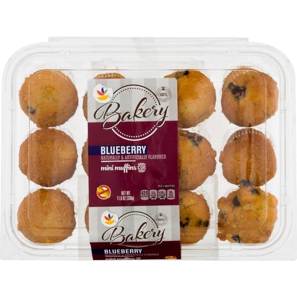 Stop & Shop Bakery Mini Muffins Blueberry