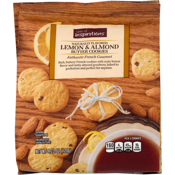 Taste Of Inspirations Butter Cookies Lemon & Almond