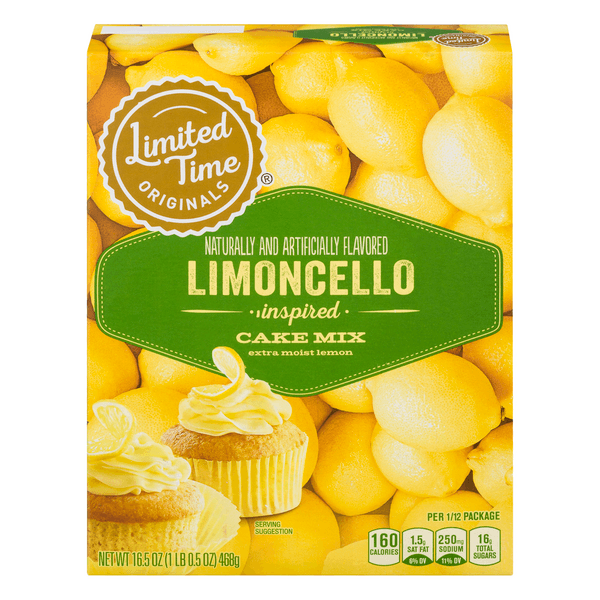 Stop & Shop Cake Mix Limoncello Inspired Limited Time