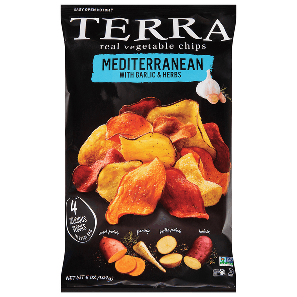 Is it Mushroom Free? Terra Vegetable Chips Mediterranean Herbs & Hint Of Lemon - Gluten Free