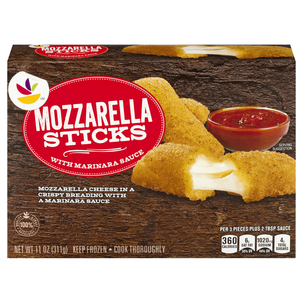 Stop & Shop Mozzarella Sticks With Marinara Sauce - T